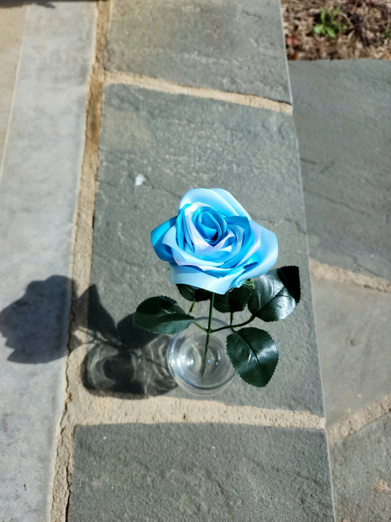 💕Eternal Roses - HandMade From Satin Ribbon(Never Wither)