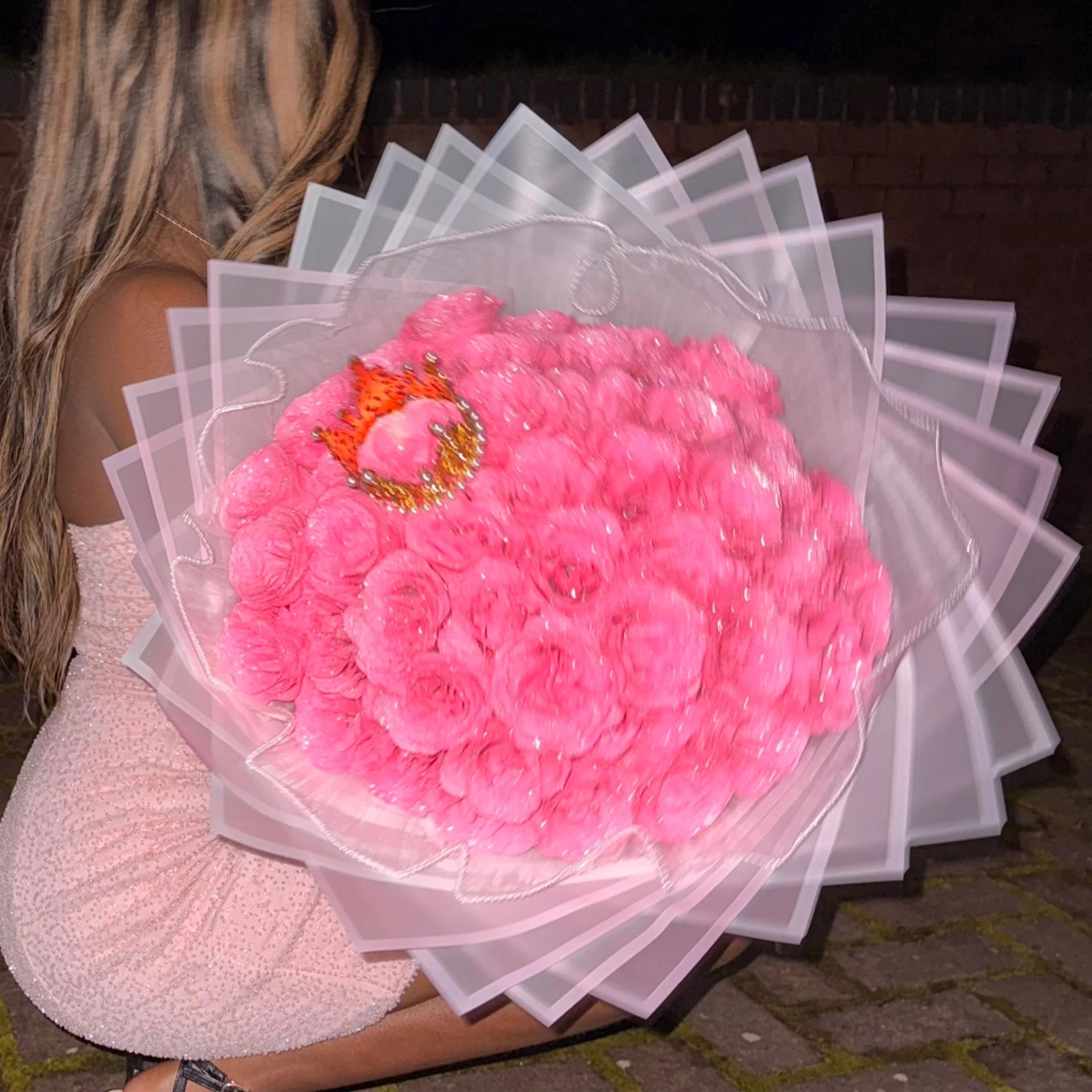 ✈️Fast Shipping Within 24 Hours💕Glitter Rose Bouquet💕Couple Glitter Everlasting Rose Bouquet (Never Wither)