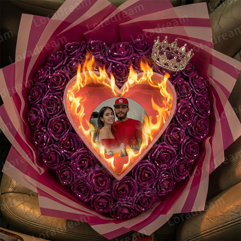 Everlasting Glitter Roses - Burnaway Edition